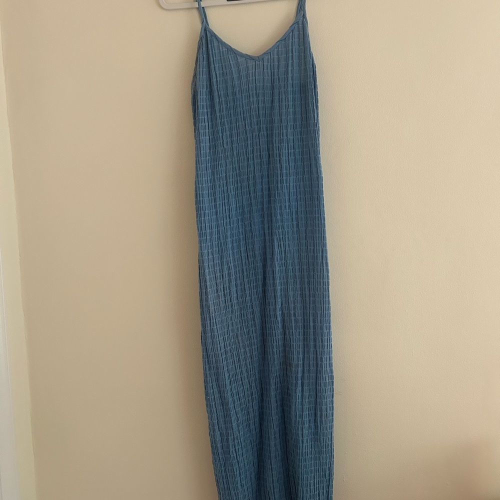 Mara Hoffman Blue Inesa Gauze Maxi Dress XS - Picture 2 of 5